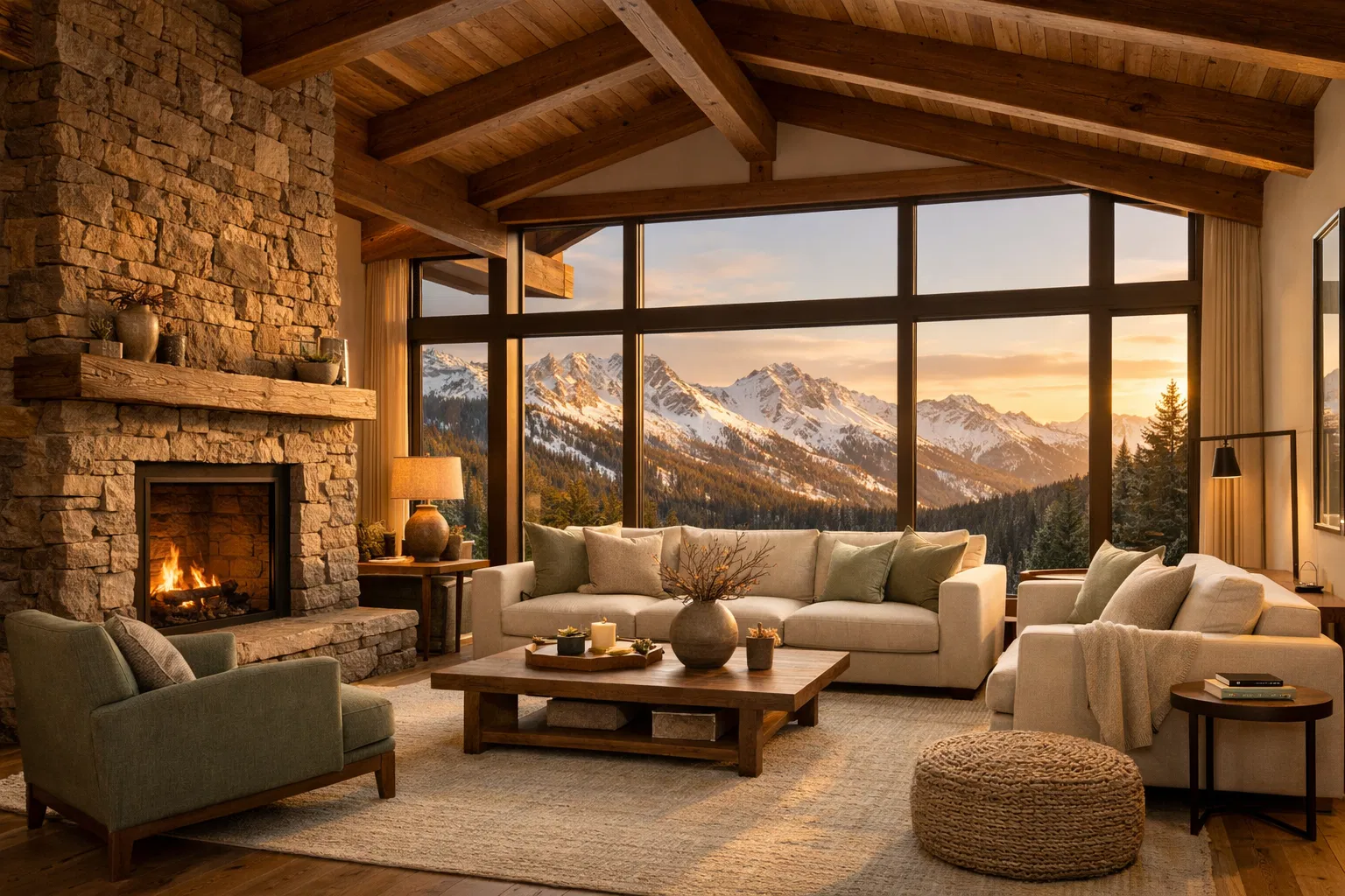 Lake Tahoe interior design by Abode Interiors
