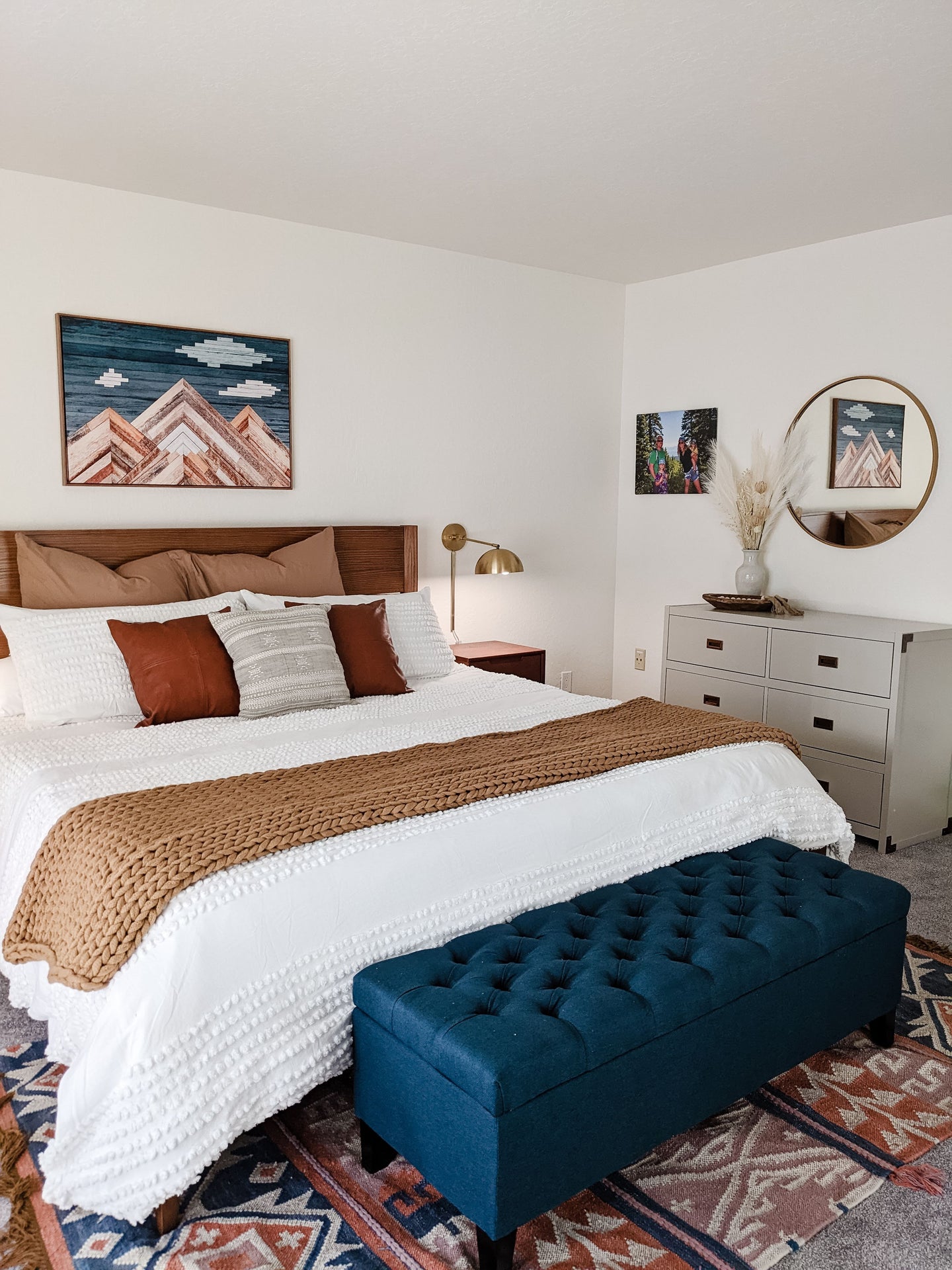 Incline Village guest bedroom detail