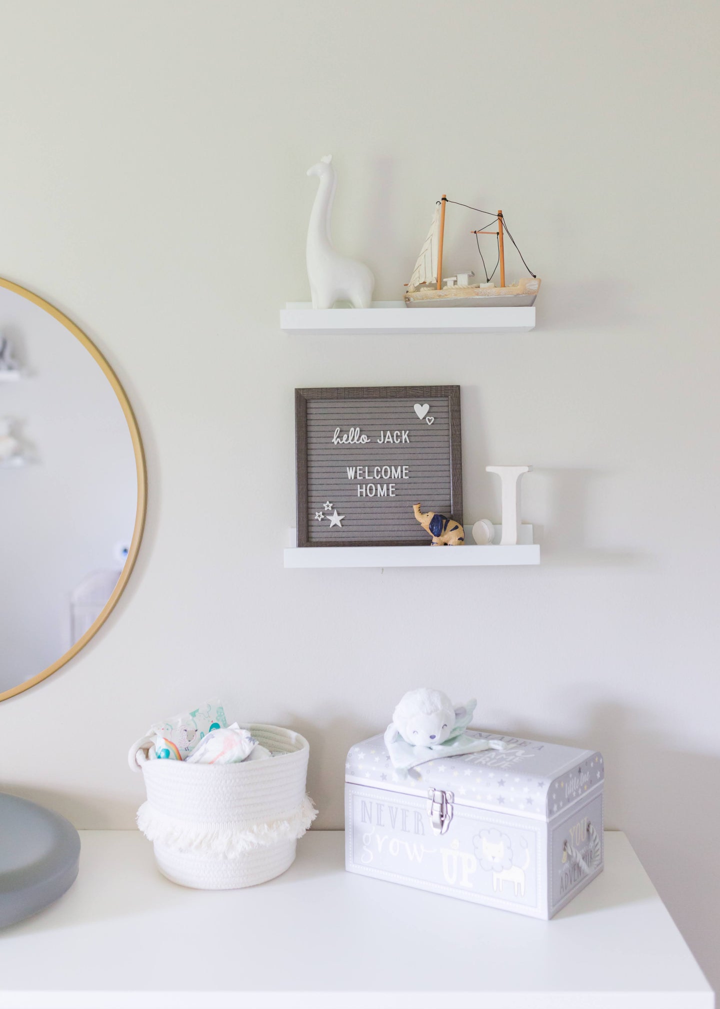 Nursery cozy corner