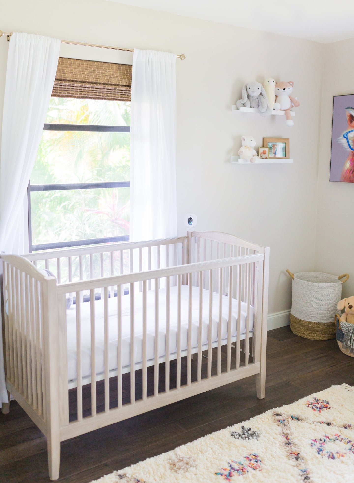 Nursery crib detail