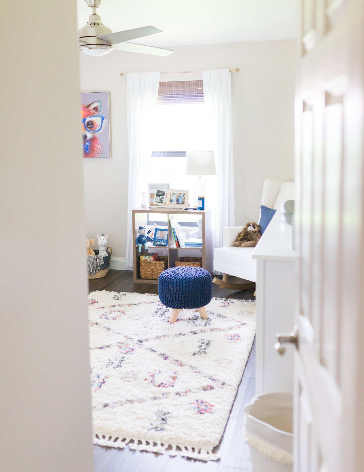 Gender neutral baby nursery design